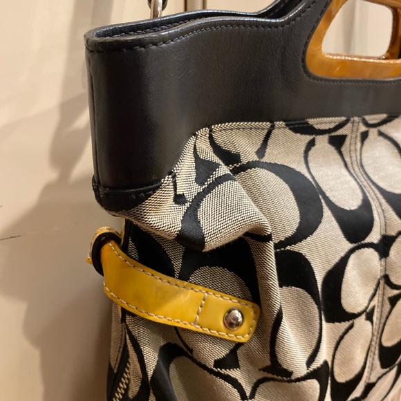 COACH 3-way bag/ handbag/shoulder/clutch - Picture 8 of 15